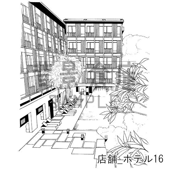 店舗_セット7(ホテル)