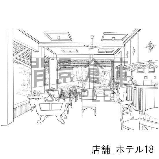 店舗_セット7(ホテル)