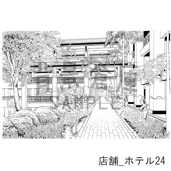 店舗_セット8(ホテル)