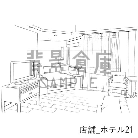 店舗_セット8(ホテル)