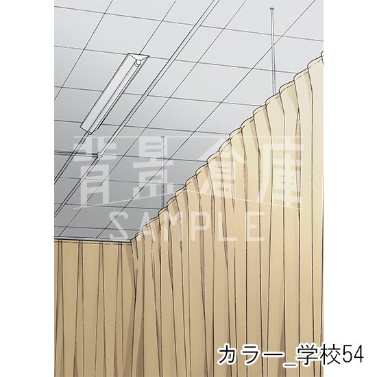 学校の背景(カラー)です。