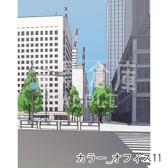 オフィスの背景(カラー)です。