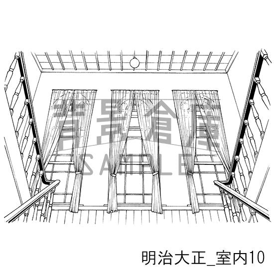 明治大正の背景集_セット7（室内）