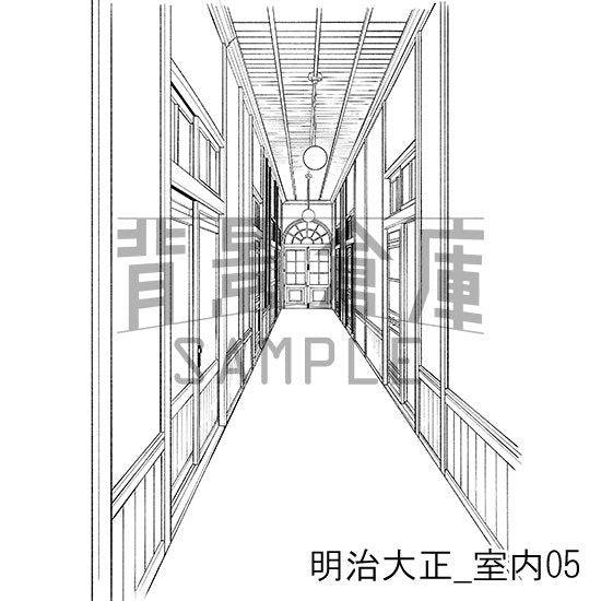 明治大正の背景集_セット7（室内）