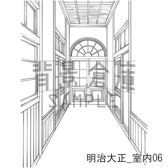 明治大正の背景集_セット7(室内)