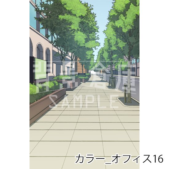 オフィスの背景(カラー)です。