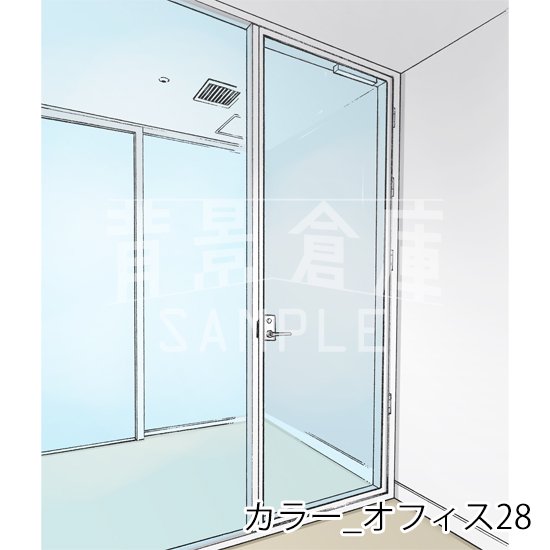 オフィスの背景(カラー)です。