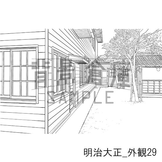 明治大正風の建物外観です。
