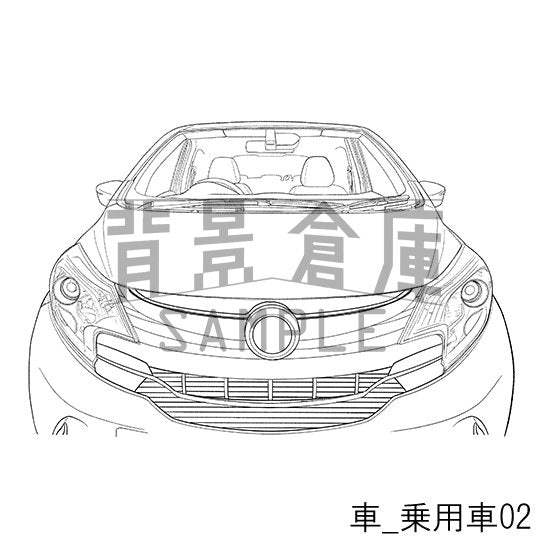 乗用車の背景です。