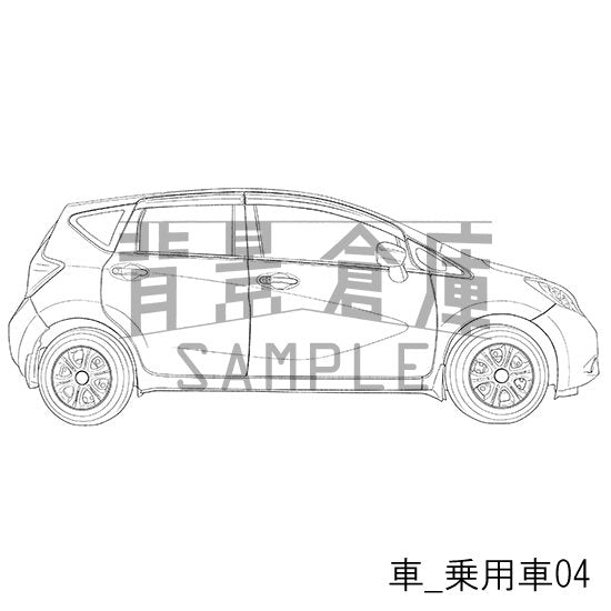 乗用車の背景です。
