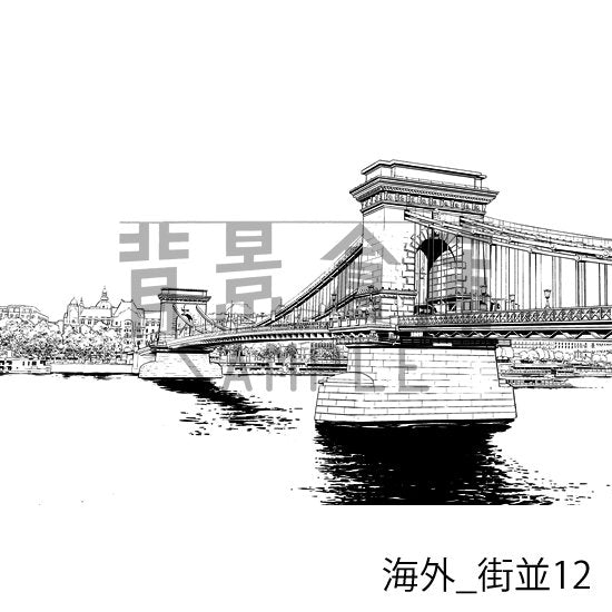 海外の背景集_セット2(街並)