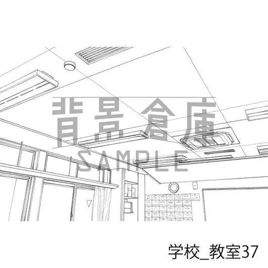 学校_教室37_トーン