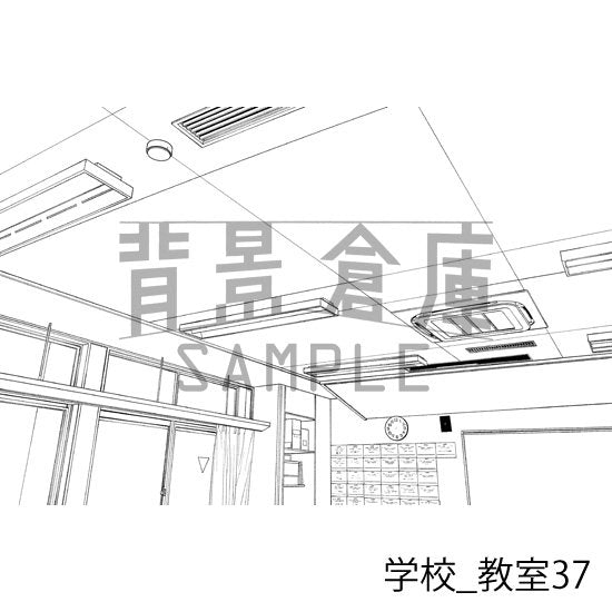 学校_教室37_トーン
