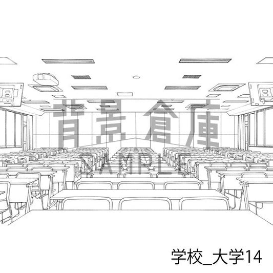 学校_大学14_トーン