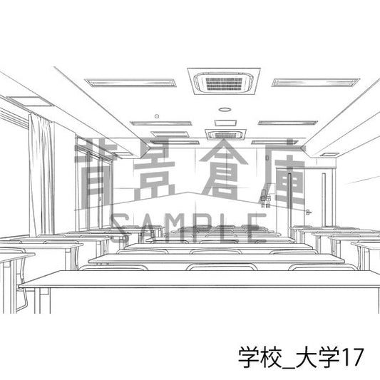 学校_大学17_トーン