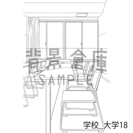 学校_大学18_トーン