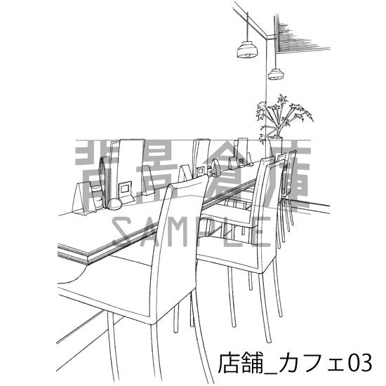 店舗_カフェ03_トーン