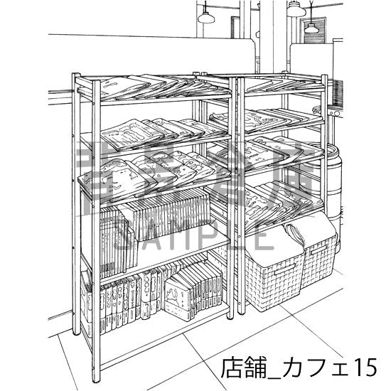 店舗_カフェ15_トーン