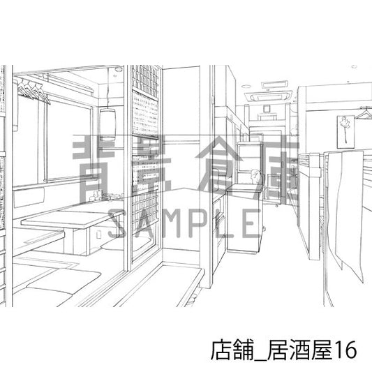 店舗_居酒屋16_トーン
