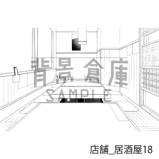 店舗_居酒屋18_トーン