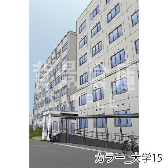 カラー_背景素材集36(大学)