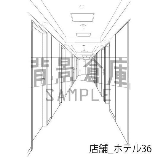 店舗_ホテル36_トーン