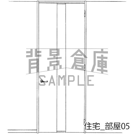 住宅_部屋05_トーン