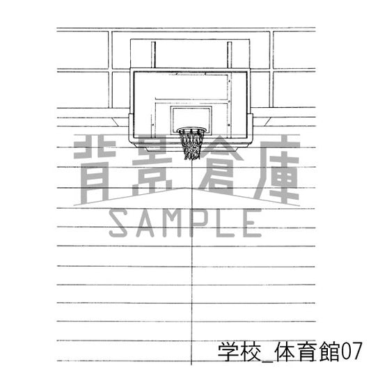 学校_セット9(体育館)