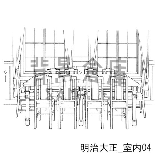 明治大正風室内