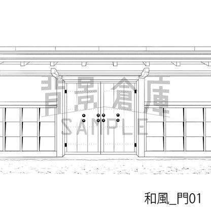 和風_門01