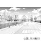 公園_河川敷03_トーン