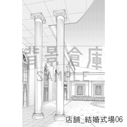 店舗_結婚式場06_トーン