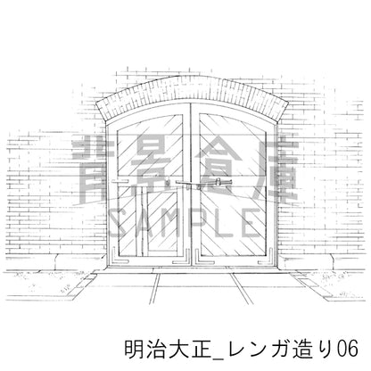 明治大正_背景素材集4（外観）_トーン