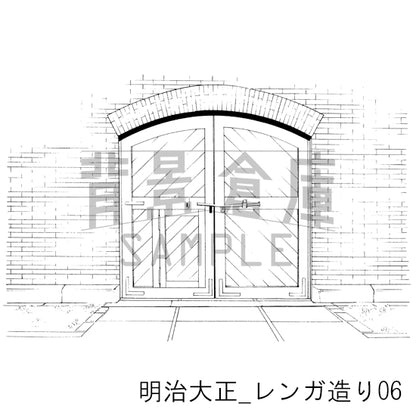 明治大正_背景素材集4（外観）_トーン