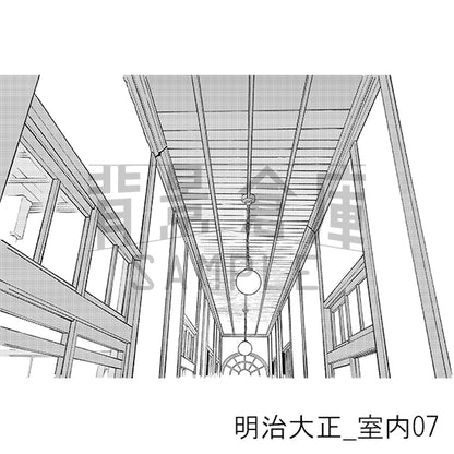 明治大正_室内07_トーン