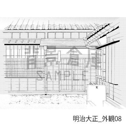 明治大正_外観08_トーン