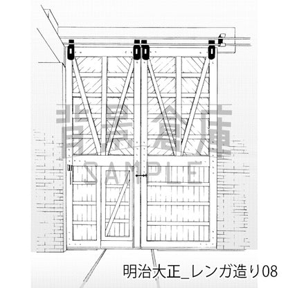 明治大正_背景素材集4（外観）_トーン