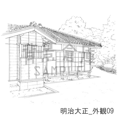 明治大正_外観09_トーン