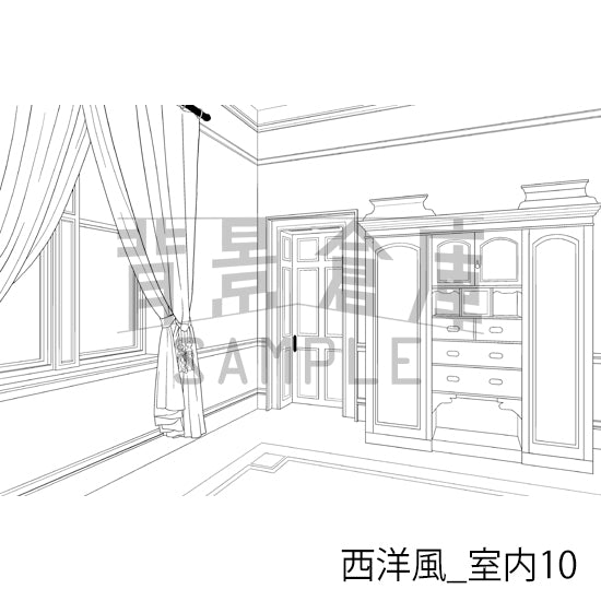 西洋風_室内10