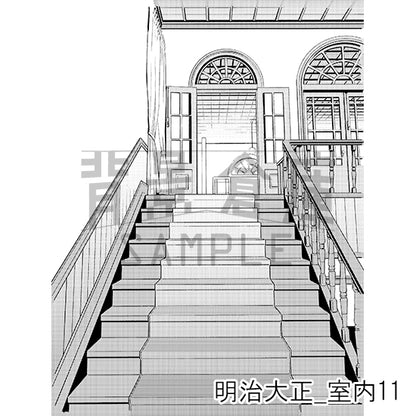 明治大正_背景素材集7（室内）_トーン