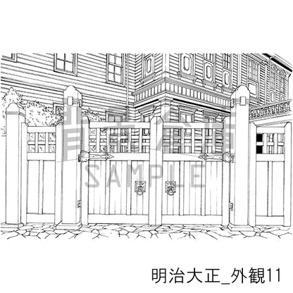 明治大正_外観11_トーン