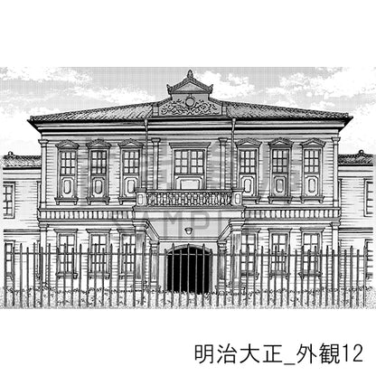 明治大正_外観12_トーン