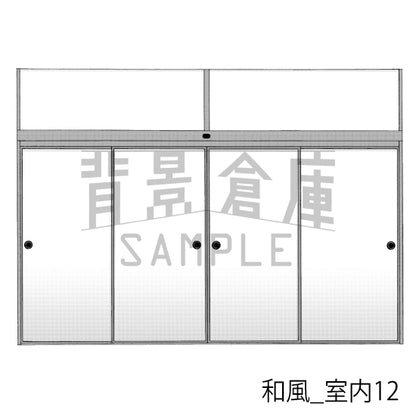 和風_室内12_トーン