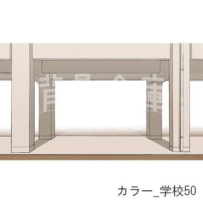 カラー背景集_セット10（学校）