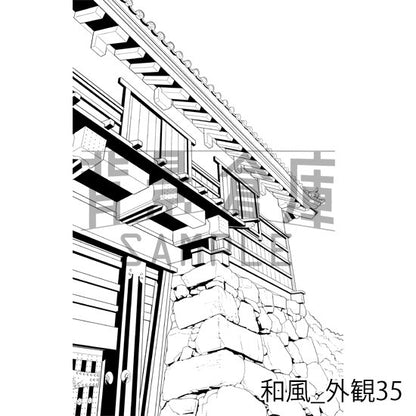 和風_外観35_トーン