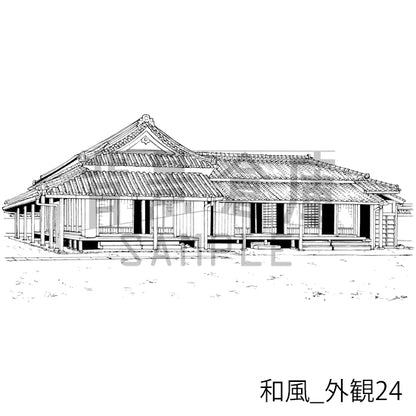 和風_外観24_トーン