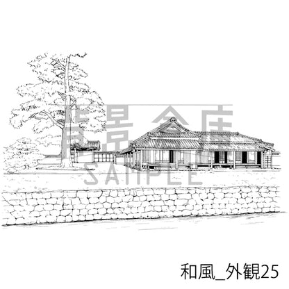 和風_外観25_トーン