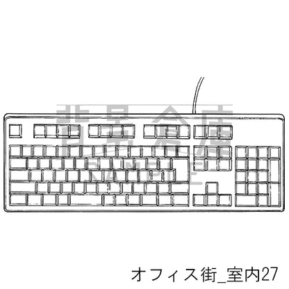 オフィス街_室内27_トーン