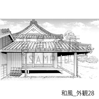和風_外観28_トーン