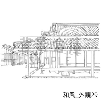 和風_外観29_トーン